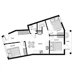 아파트 Center Bryggen *