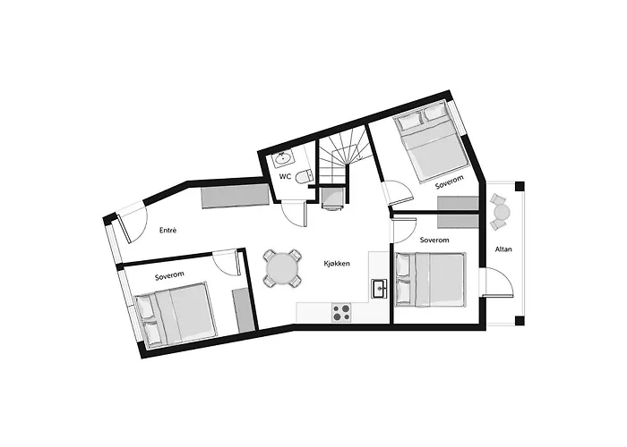 Daire Center Bryggen *